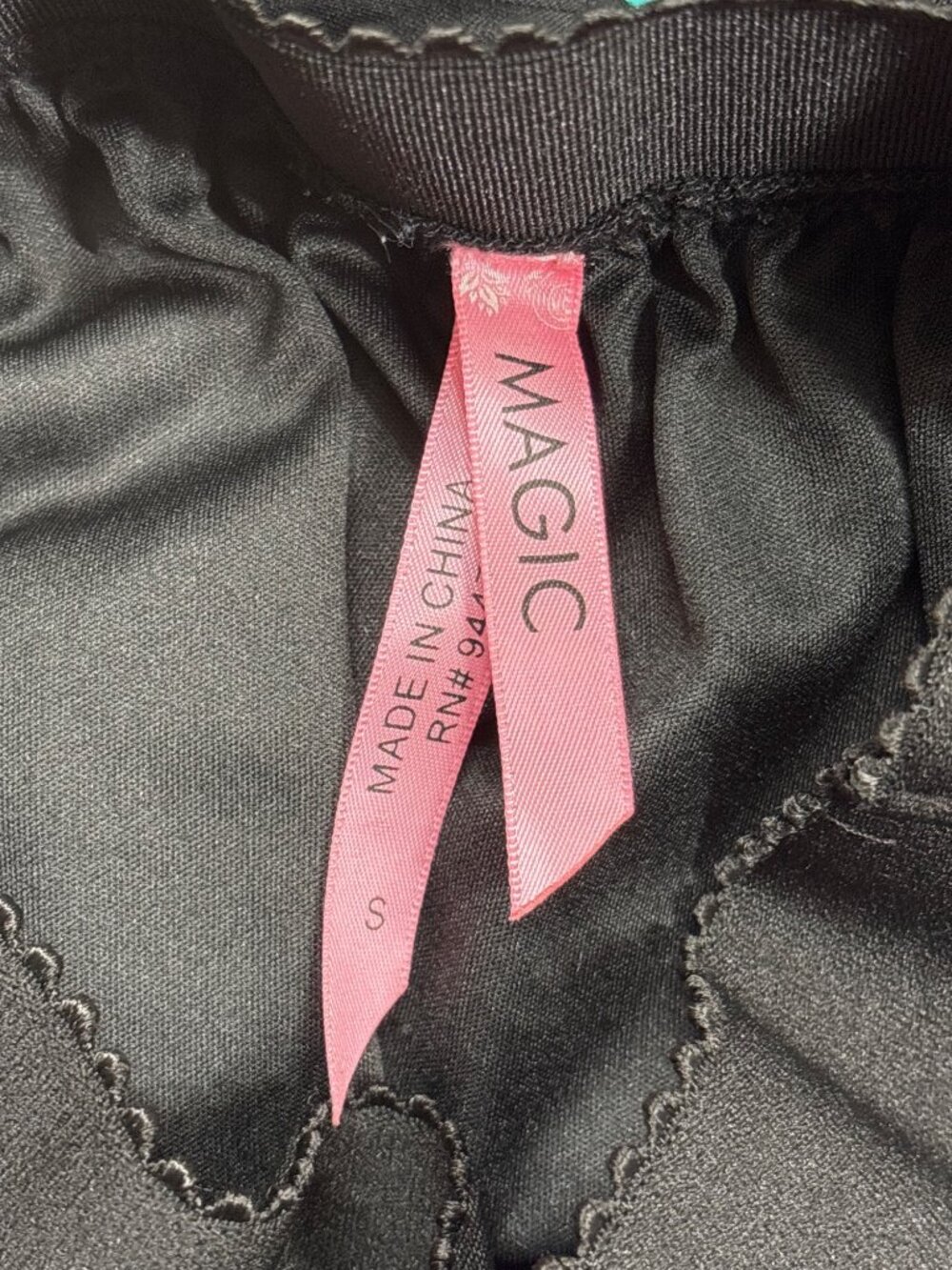 Magic A-Line Midi Skirt S Pull On Mesh Overlay Embroidered Lined Y2K Fairycore - Picture 5 of 6